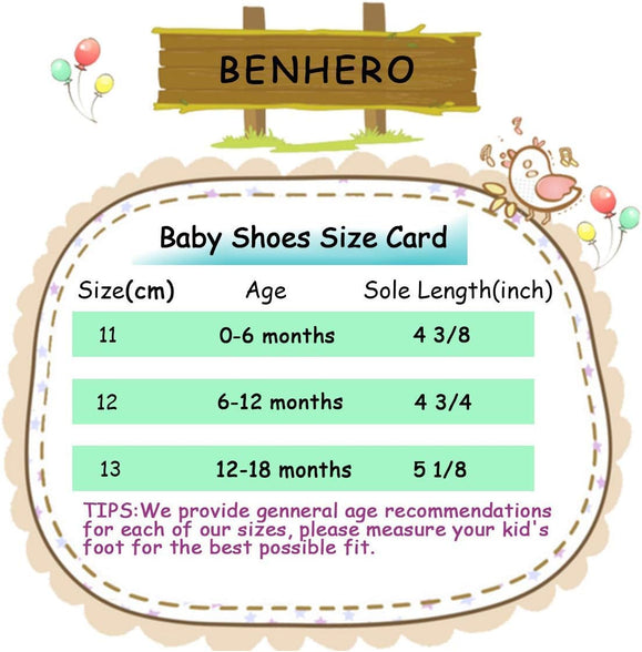 BENHERO Baby Girls Boys Canvas Shoes Toddler Infant First Walker Soft Sole High-Top Ankle Sneakers Newborn Crib Shoes(0-6 Months Infant C-Pink), C-pink, for 6 Months