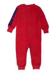 Marvel Spiderman Ultimate Kids Boys Fleece All in One Pyjamas Avengers Sleepsuit Onezee 2-3 Years