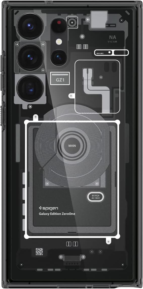 Spigen Ultra Hybrid designed for Samsung Galaxy S23 ULTRA case cover (2023) - Zero One