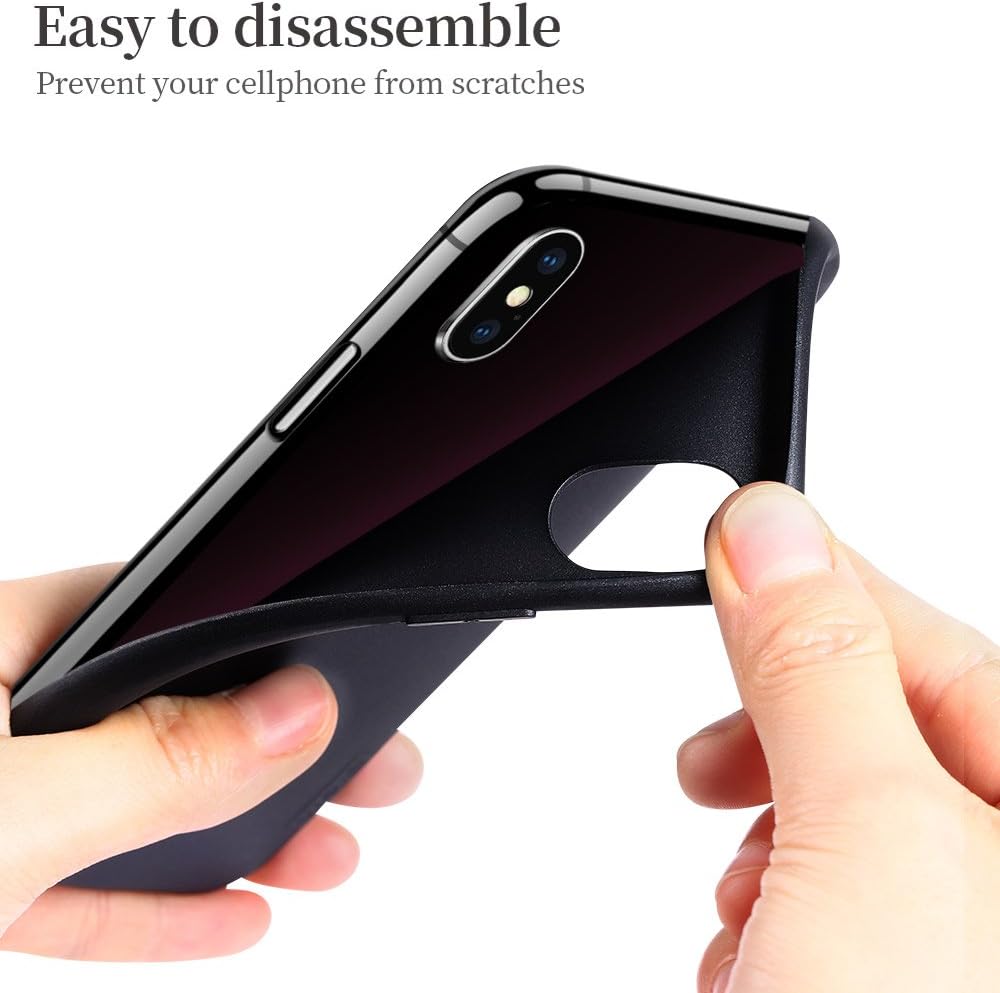 X-Level iPhone Xs Case/iPhone X Case Ultra Thin Slim Fit Soft TPU Matte Surface Light Full Protective Back Cover Compatible Apple iPhone Xs (2018) / Apple iPhone X (2017) 5.8 inch