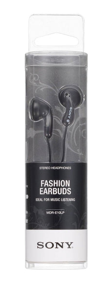 Sony MDR-E9LP In-Ear Headphones - Black (MDR-E9LP/BC E), Wired