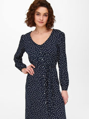 ONLY Women's Onlprime L/S Midi Shirt Dress Noos Ptm