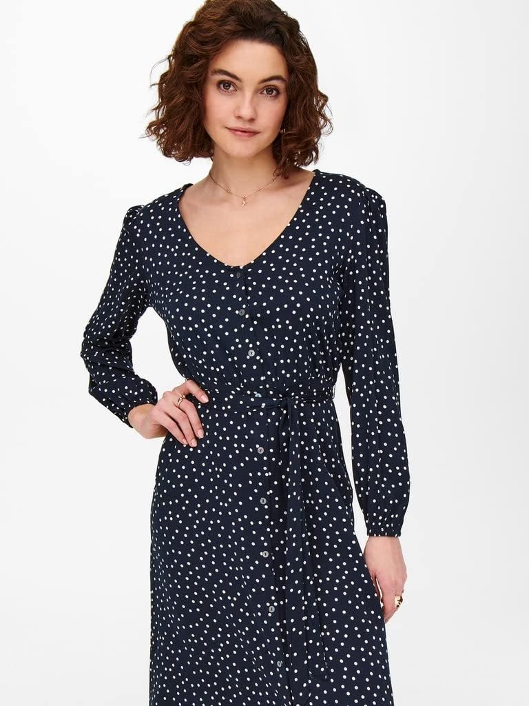 Only Women's ONLPRIME L/S MIDI SHIRT Dress