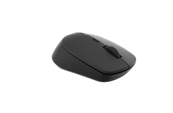 Rapoo Silent Wireless Mouse 1600 Dpi Sensor For Right-Handed Pc & Mac, Dark Grey, M300