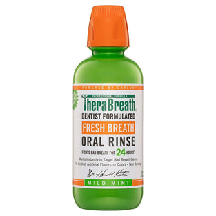 Therabreath, Fresh Breath, Oral Rinse, Mild Mint, 16 fl oz (473 ml)