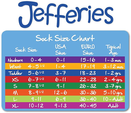 Jefferies Socks Baby Boys' Newborn Turn Cuff Bootie 6 Pair Pack