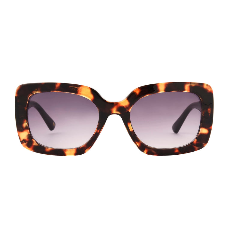 NINE WEST Women's Coral Rectangular Sunglasses