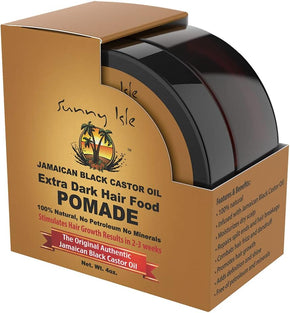 Sunny Isle - Jamaican Black Castor Oil Extra Dark Hair Food Pomade 4 Oz. 160835
