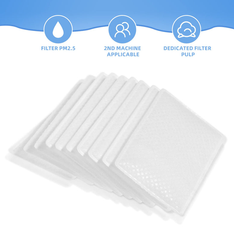 Healifty 20pcs CPAP Filters Disposable Universal Replacement Filters Compatible for ResMed S9/S10