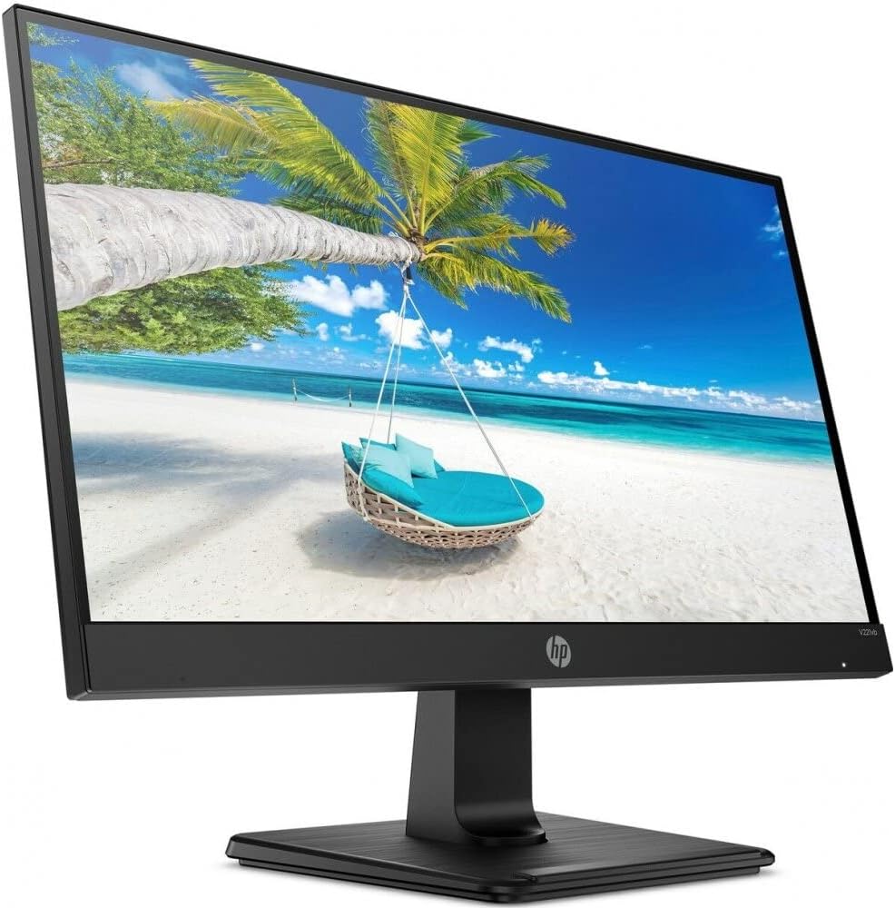 HP 21.5 Inch V221vb Full HD Anti-glare Monitor With HDMI,VGA - Black