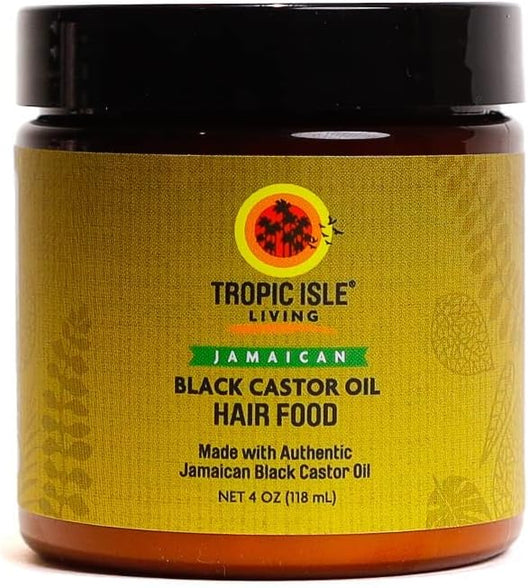 Tropic Isle Living Jamaican Black Castor Oil Hair Food-4oz