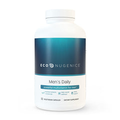 Econugenics Men's Longevity Essentials Plus Capsules with Vitamins Herbs Minerals & Antioxidants