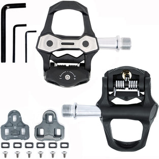 ZERAY Carbon Road Bike Pedals Peloton Pedal Clipless Pedals Road Cycling Pedals with Cleat Compatible with Look Keo…