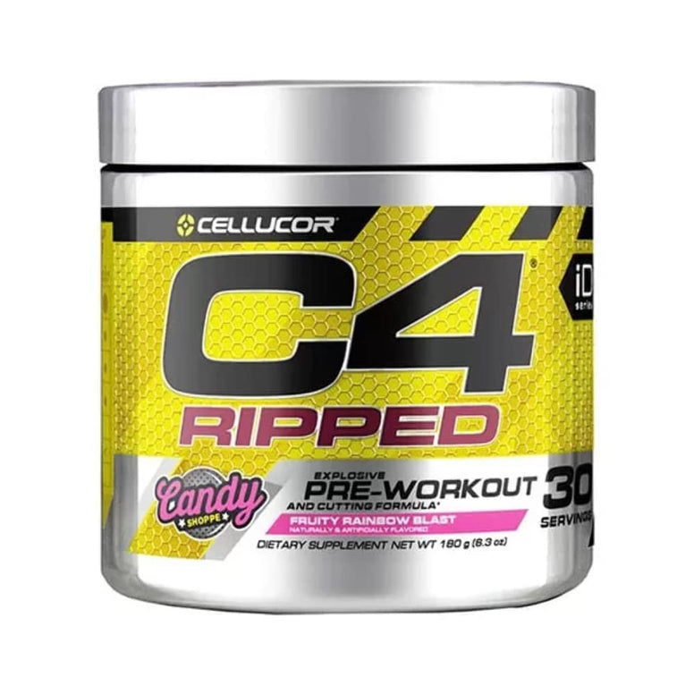 Cellucor C4 Ripped Explosive Pre-Workout - Tropical Punch - 30 Servings 180 Gm