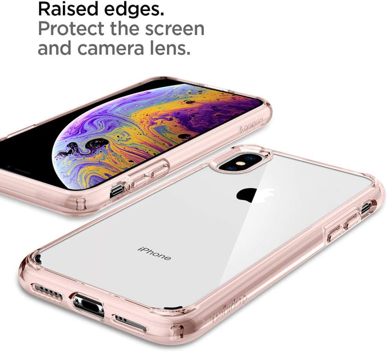 Spigen iPhone X 2017 Case Ultra Hybrid Rose Crystal 057CS22128