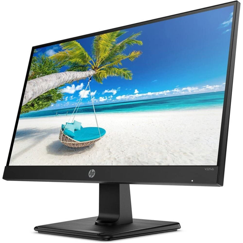 HP 21.5 Inch V221vb Full HD Anti-glare Monitor With HDMI,VGA - Black