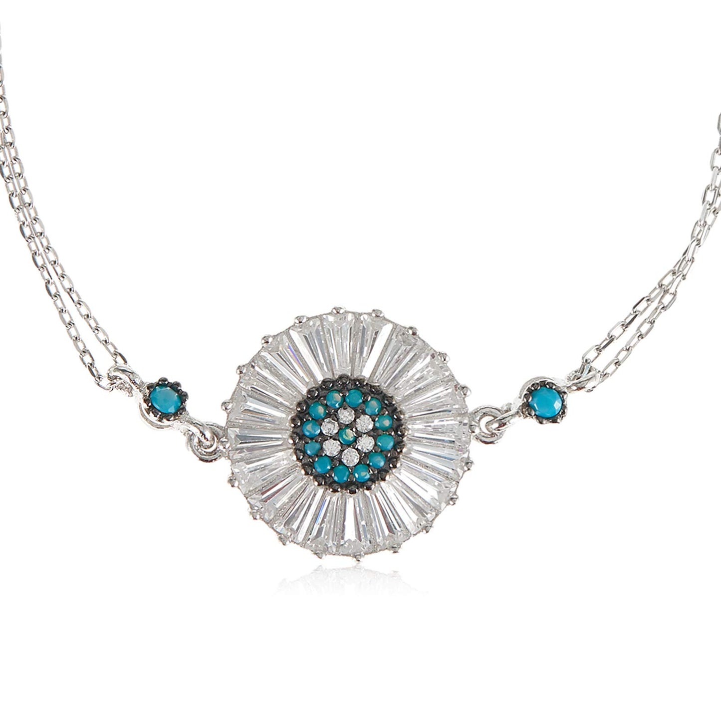 Alwan Silver Bracelet for Women - EE5317BS