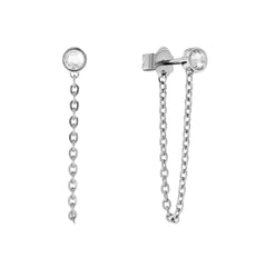 CALVIN KLEIN LINKED, WOMEN's EARRINGS