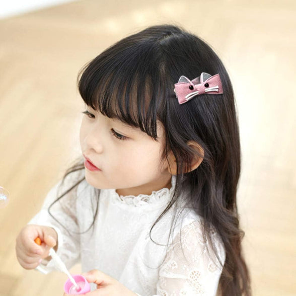 LIENJAER 36 PCS Baby Girls Hair Accessories Set Baby Hair Clips Fully Lined Cute Hair Bows Clips Elastic Hair Bands Bow Hair Ties Ponytail Holders for Little Girls Toddlers Kids Children