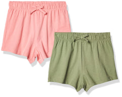 The Children's Place Baby Girls Shorts, Pack of Two Shorts (12-18 Months)