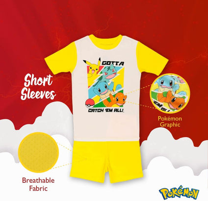 Pokemon boys Snug Fit Cotton Pajamas Pajama Set (pack of 8)4Y