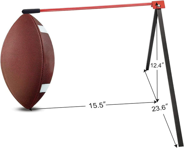 Uprimu Foot Holder Tee for Field Goal Training, Heavy Steel Made, Compatible with All Football Sizes