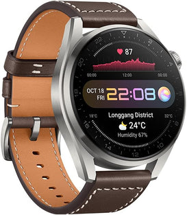 Huawei Watch 3 Pro - 4G Smartwatch With 1.43'' Amoled Display, 5 Days Battery Life, 24/7 Spo2 And Heart Rate Monitoring, Built-In Gps, 5Atm, Gray