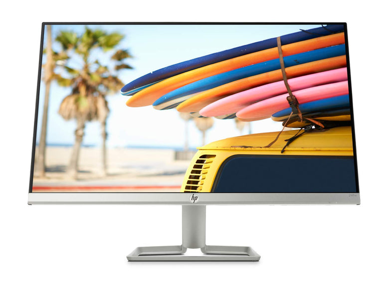 HP 24FW Display Monitor LED, 23.8 Inches, IPS,FHD, 1 HDMI,1 VGA, AMD FREEYSNC, White