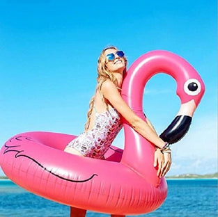 Coolbaby Inflatable Flamingos Swim Rings Take The Lead In Swimming Summer Water Supplies