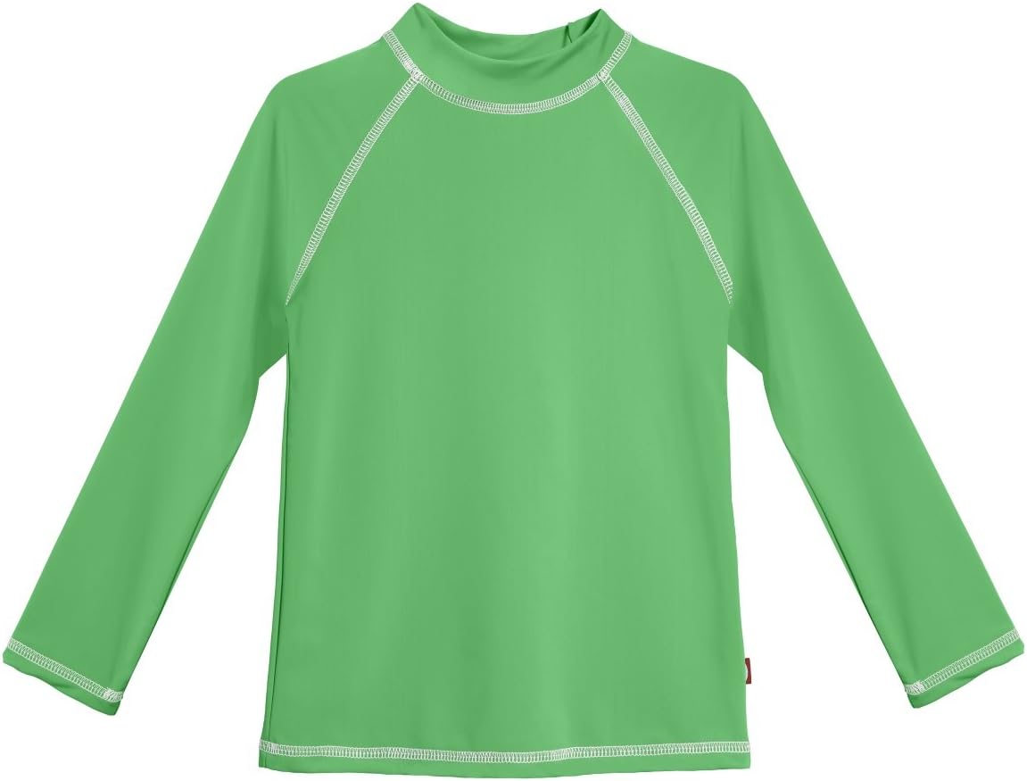 City Threads Girls' SPF50 Rash Guard Sun Swimming Tee Pool & Beach