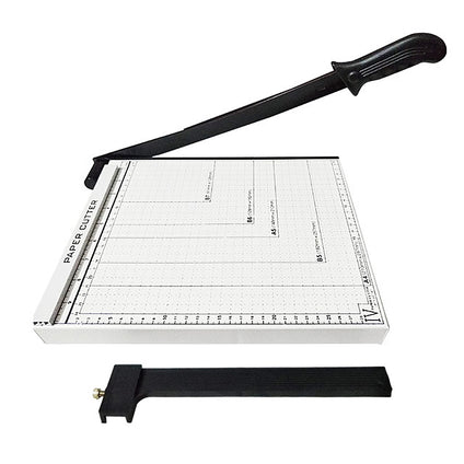 A4 Paper Trimmer.Metal Base Automatic Clamp.10 Sheet Capacity .Guillotine Paper Cutter for Cardstock/Cardboard/Photos