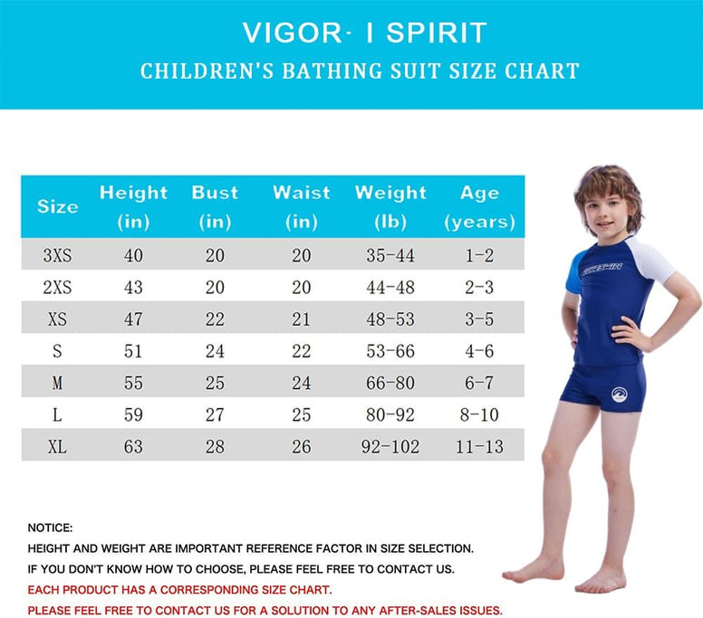 Karrack Girls and Boys One Piece Rash Guard Swimsuit Kid Water Sport Short Swimsuit UPF 50+ Sun Protection Bathing Suits