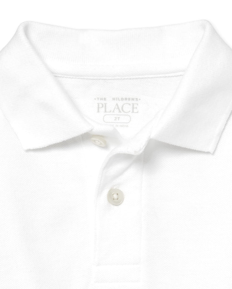 The Children's Place Boys School Uniform Bys CP Plo School Uniform Polo Shirt (9-12 Months)