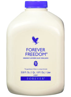 Forever Freedom Orange Flavored Aloe Vera Juice 33.8 FL OZ