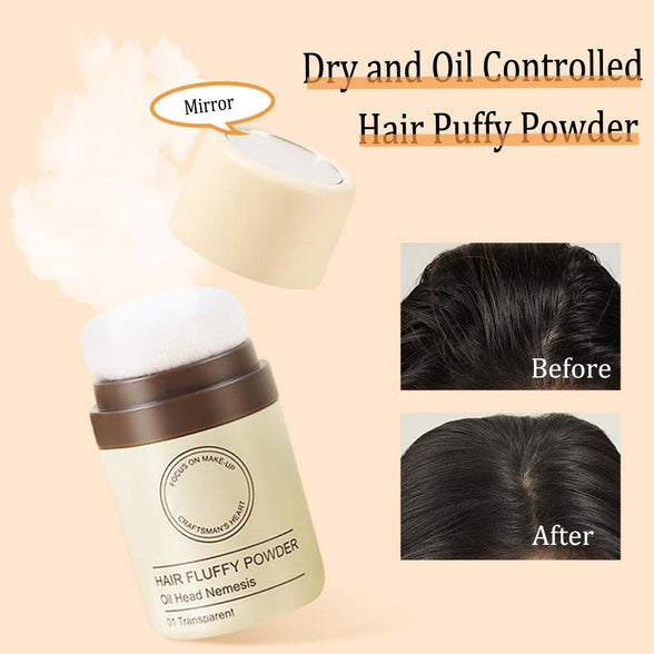 White Hairline Powder Instantly Hairline Shadow Powder,Smooth Powder Texture,Oil Control Hair Root Concealer,For Greasy Bangs,Waterproof Sweatproof Fluffy Hair Powder,Suitable For Various Hair Colors