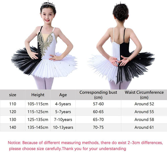 Kids' Girl's Camisole Leotard Ballet Tutu Dresses Performance Dancewear Skirts