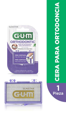 Gum Orthodontic Transparent Wax - Mint Flavoured - With Vitamin E & Aloe - Prevent painful ulceration -relieve irritations on cheeks & gums - Pre-cut pieces for hygienic application-Mirror included