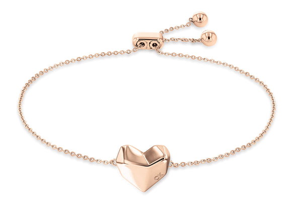Calvin Klein faceted heart, women's bracelet - 35000040