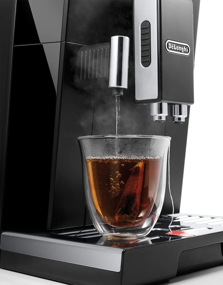 De'Longhi Eletta Fully Automatic Coffee Machine | With Milk Frother | 13 Adjustable Settings | Integrated Coffee Grinder | ECAM44.660.B (Black)