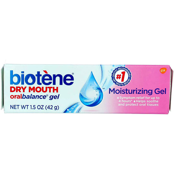 Biotene Dry Mouth Oral Balance Moisturizing Gel - 1.5oz - Get The Relief You Need - 1 Pack