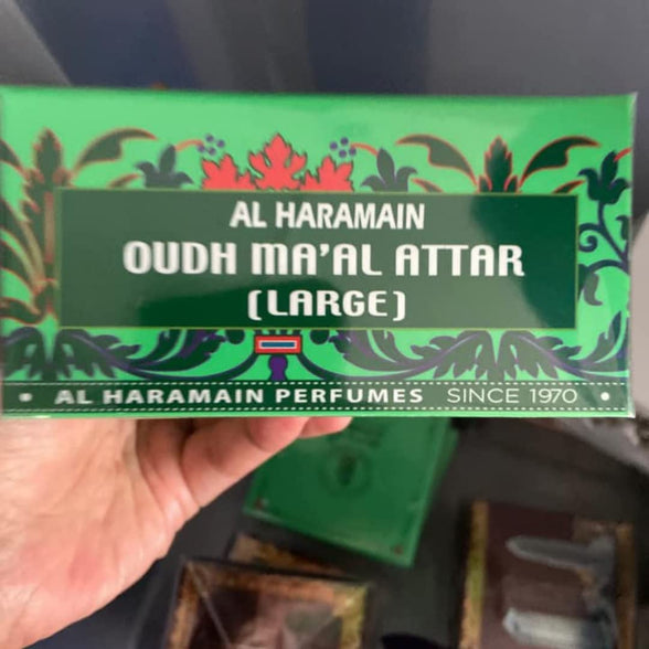 AL HARAMAIN OUD MA'AL ATTAR (OUD MA'AL ATTAR LARGE 50 GRAMS)