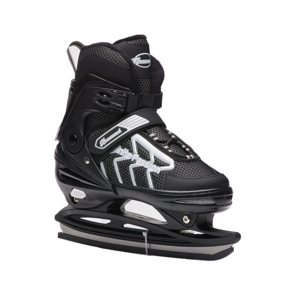 DUWIN Ice Skates，Hockey Skates,Skates with Adjustable 4 Sizes for Boys Girls Youth Men Women and Beginners