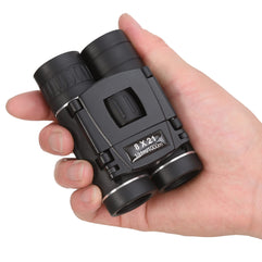 Anourney 8x21 Mini Compact Pocket Binoculars, Lightweight Foldable Binoculars,Easy Focus Small Binoculars for Adults Kids Bird Watching,Opera Concert, Travel, Hiking, Outdoor Scenery, Football Game