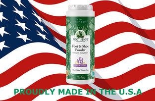 Foot Sense All Natural Smelly Foot & Shoe Powder - Natural Formula for Smelly Shoes and Stinky feet