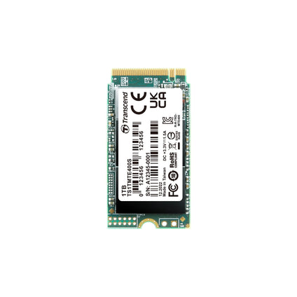 Transcend 1TB MTE400S NVMe Internal SSD - Gen3 x4 PCIe M.2 2242, Up to 2,000MB/s - TS1TMTE400S