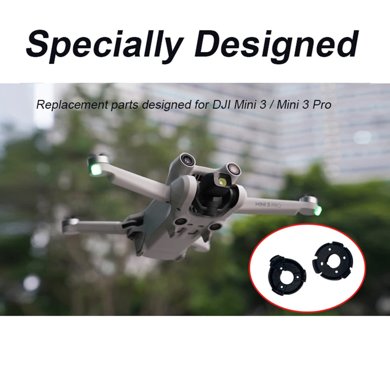 ZWLLKJGS Gimbal مثبط مطاطي لـ DJI Mini 3 Pro/Mini امتصاص الصدمات Gimbal قطع غيار لإصلاح الكاميرا