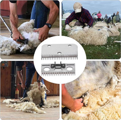 Sheep Scissors Horse Clipper Blades 21 Teeth Electric Dog Nail Clipper Blades Horse Grooming Blades Pet Clipper Blades Blades