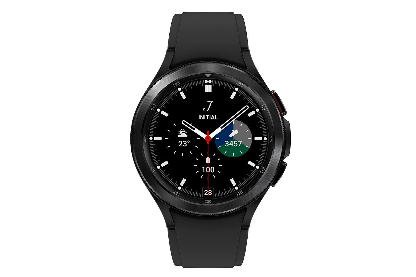 Samsung Galaxy Watch4 Classic Bluetooth(4.6 cm, Black, Compatible with Android Only)