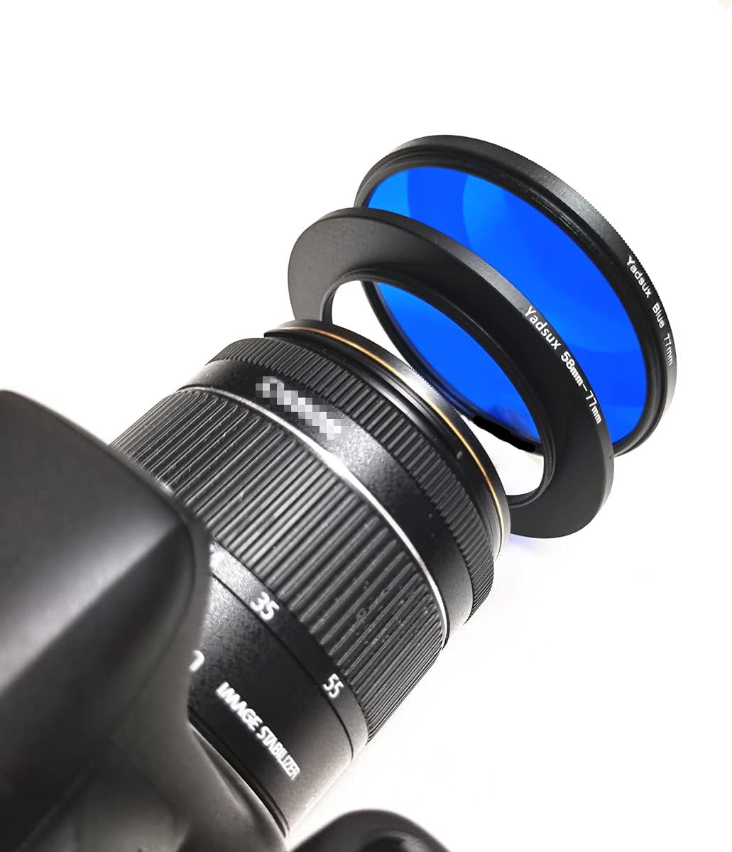 55mm to 82mm Step Up Ring, for Camera Lenses and Filter,Metal Filters Step-Up Ring Adapter,The Connection 55MM Lens to 82MM Filter Lens Accessory