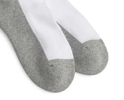 Jefferies Socks Big Boys' Seamless-Toe Quarter Athletic Socks (Pack of 6)